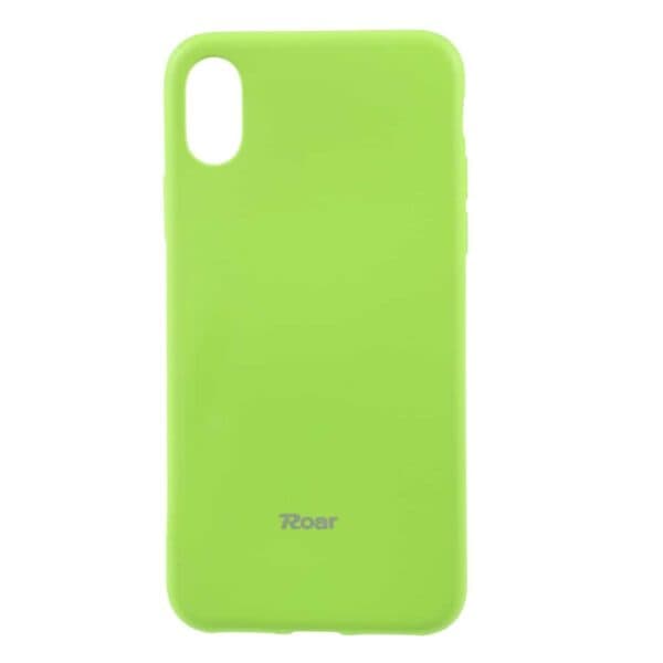 Iphone X - Blødt Gummi Cover Roar Korea - Grøn