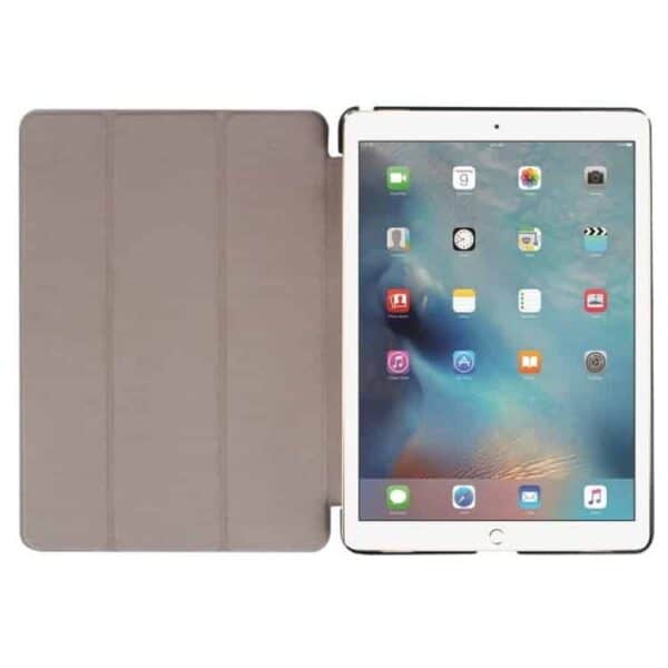 Ipad Pro 9.7 (a1673, A1674, A1675) - Tri-fold Stand Pu Læder Cover - Rosa