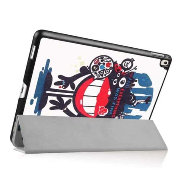 Ipad Pro 9.7 (a1673, A1674, A1675) - Tri-fold Stand Smart Pu Læder Etui - Everything Was Fine