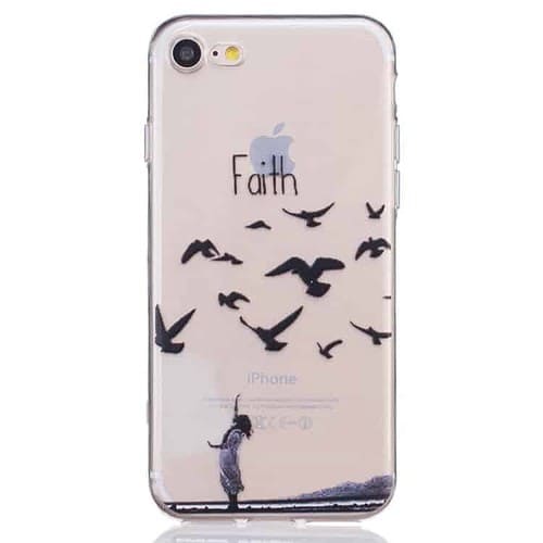 Iphone 7 - Tyndt Tpu Etui - Faith In Nature