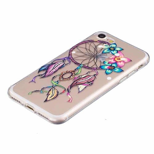 Iphone 7 - Tyndt Tpu Etui - Blomster Drømmefanger
