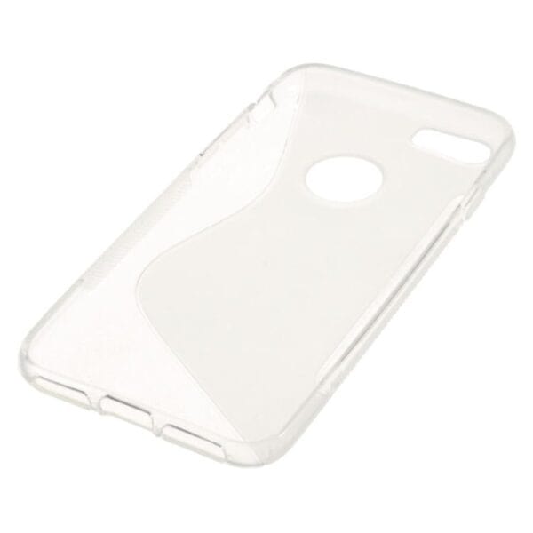 Iphone 7 - S Shape Tpu Etui - Transparent