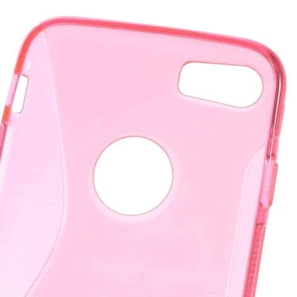 Iphone 7 - S Shape Tpu Etui - Rosa