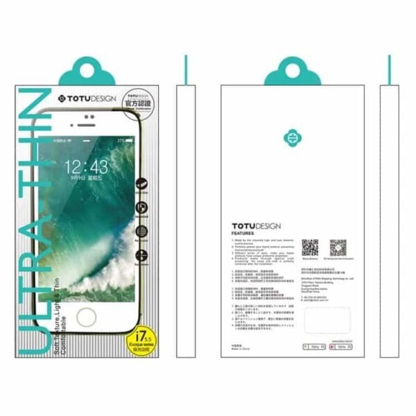 Iphone 7 Plus - Totu Evoque Series Tpu Pc Bumper - Sort