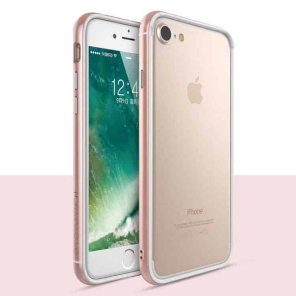 Iphone 7 Plus - Totu Evoque Series Tpu Pc Bumper - Rosa Guld