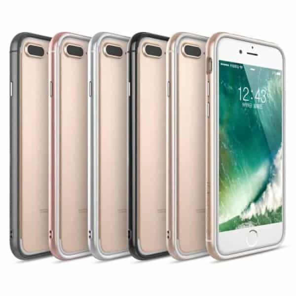 Iphone 7 Plus - Totu Evoque Series Tpu Pc Bumper - Rosa Guld