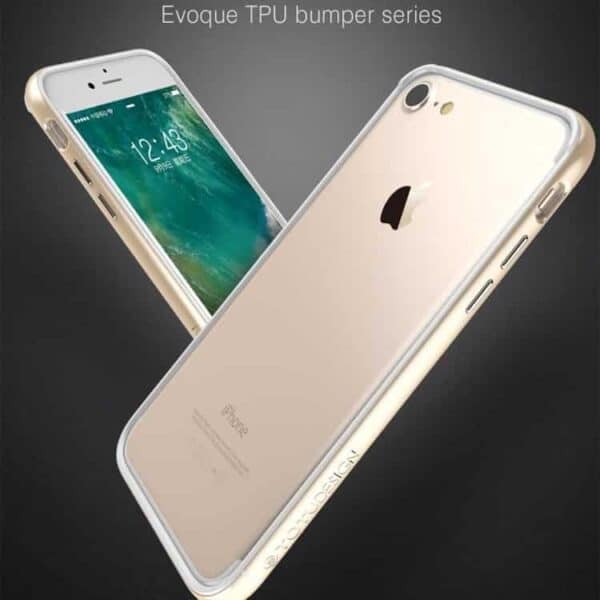 Iphone 7 Plus - Totu Evoque Series Tpu Pc Bumper - Guld