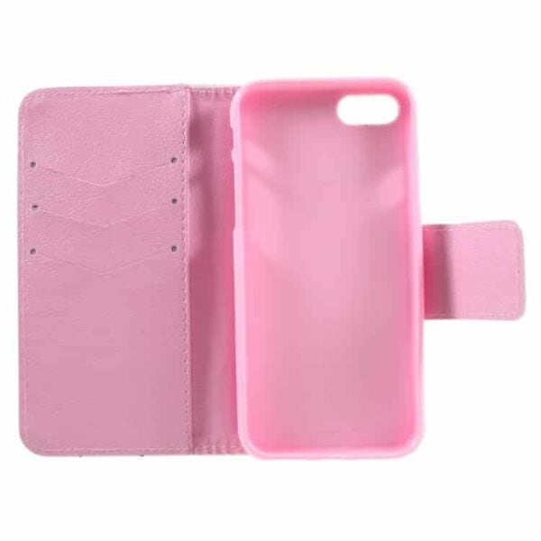 Iphone 7 - Solid Pc Tpu Cover Med Stand Og Kortslots - Mælkebøtter