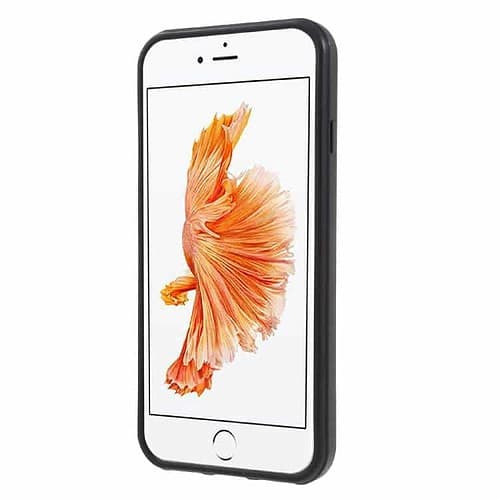 Iphone 7 - Pc Tpu Hybrid Cover Med Stand - Hvid