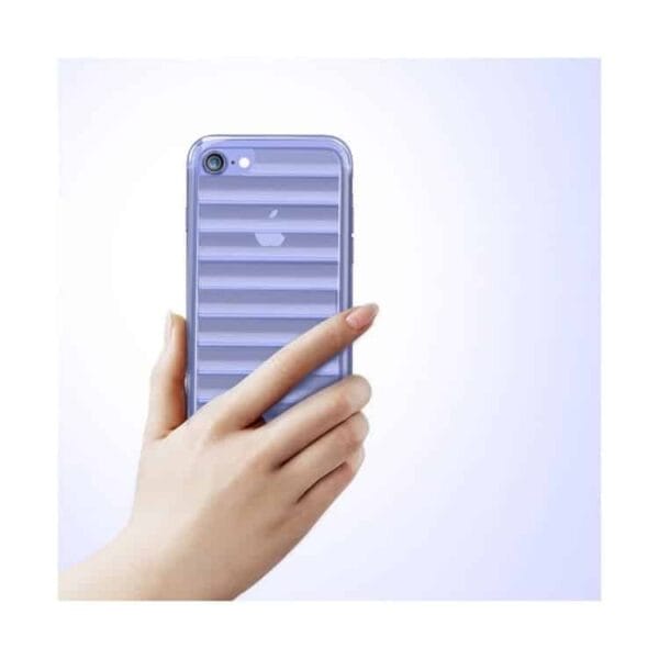 Iphone 7 - Remax Wave Design Tpu Cover - Blå