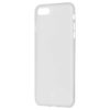 Iphone 7 - Baseus 0.5mm Hard Cover Mat - Transparent Hvid