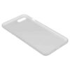 Iphone 7 - Baseus 0.5mm Hard Cover Mat - Transparent Hvid