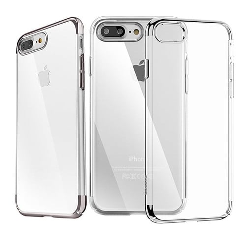 Iphone 7 Plus - Baseus Glitter Series Hard Pc - Sort