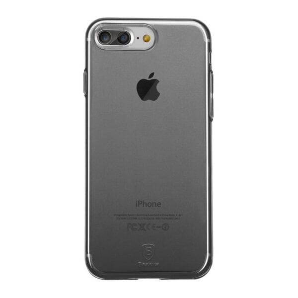 Iphone 7 Plus - Baseus Simple Series Tpu Cover - Sort