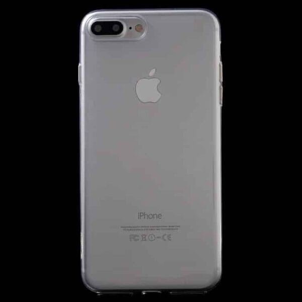 Iphone 7 Plus - Coteetci 0.6mm Tpu Cover Med Alu Knapper - Guld