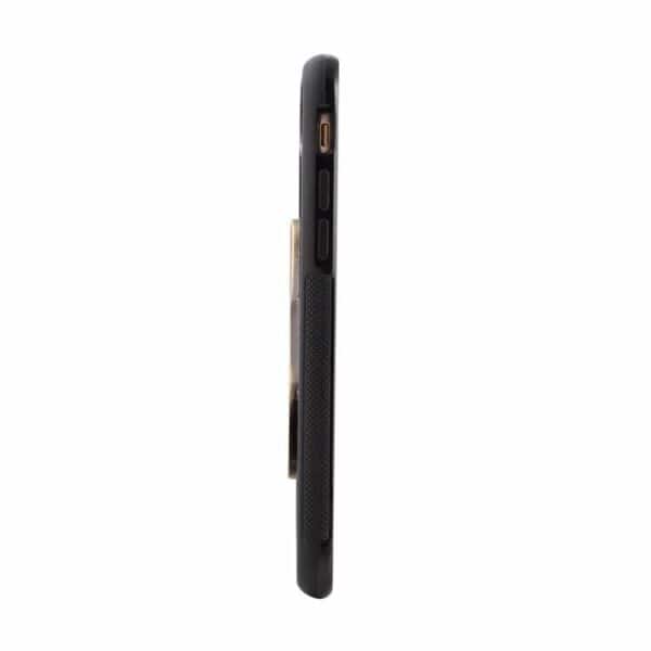 Iphone 7 - 3d Vinge Aluminium Alloy Overtrukket Hard Pc Cover - Grå