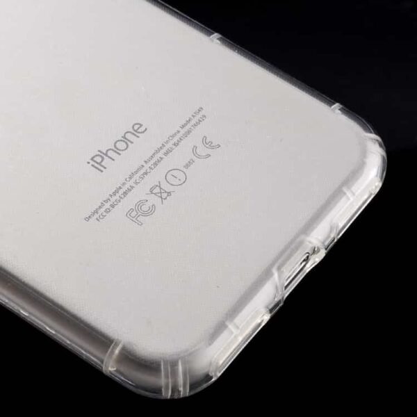Iphone 7 - Wuw Slender Gennemsigtigt Tpu Cover - Transparent