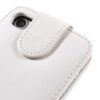 Iphone 8 - Kunstlæder Cover Med Vertikalt Flip - Hvid