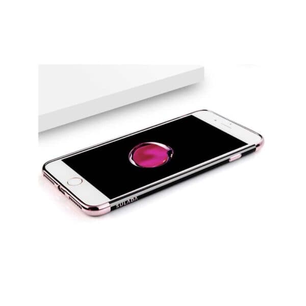 Iphone 8 - Blødt Gummi Cover - Sulada - Rosaguld