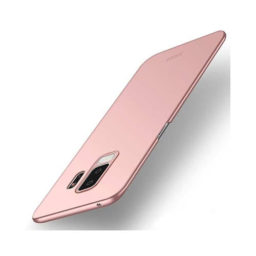 Samsung Galaxy S9 Plus G965 Mofi Slim Plastik Etui - Rosa Guld