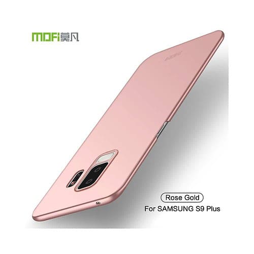 Samsung Galaxy S9 Plus G965 Mofi Slim Plastik Etui - Rosa Guld