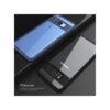 Galaxy S8 Plus - Ipaky Hybrid Tou Ramme Og Klar Akryl Back Cover - Blå