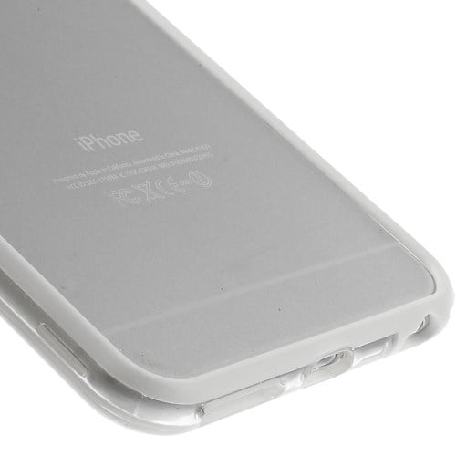 Iphone 6s Plus/6 Plus - Pc Og Tpu Bumper Ramme - Hvid