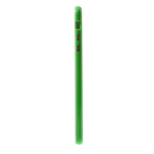 Iphone 6s Plus/6 Plus - Solid Farve Pc Og Tpu Hybrid Bumper Etui - Grøn