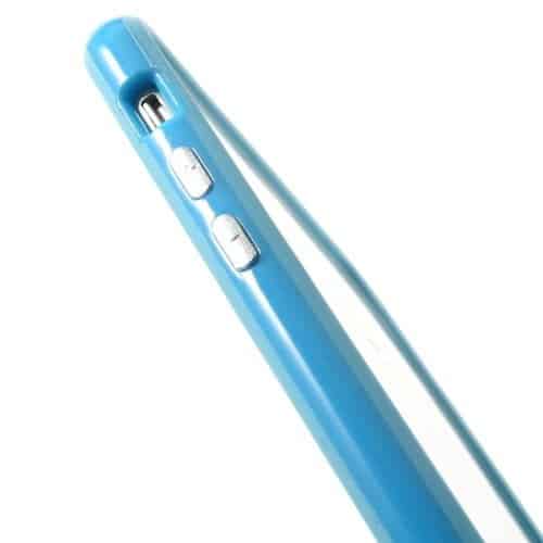 Iphone 6s Plus/6 Plus - Solid Farve Pc Og Tpu Hybrid Bumper Etui - Blå