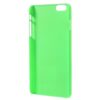 Iphone 6s Plus/6 Plus - Gummibelagt Hard Plastik Etui - Grøn