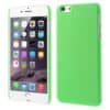 Iphone 6s Plus/6 Plus - Gummibelagt Hard Plastik Etui - Grøn