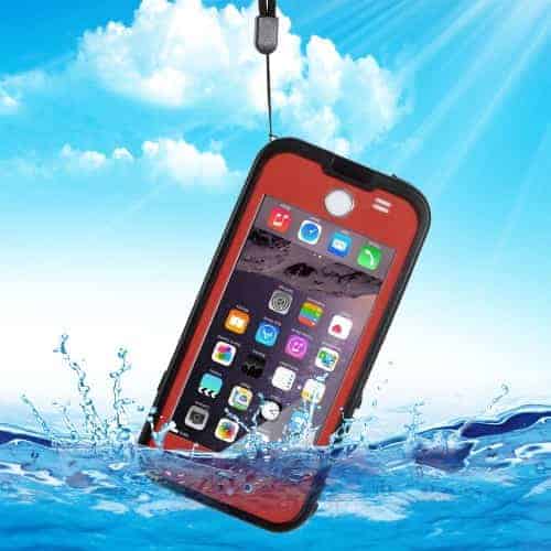 Redpepper Xlf Iphone 6/6s - Vandtæt Gummi Etui - Rød