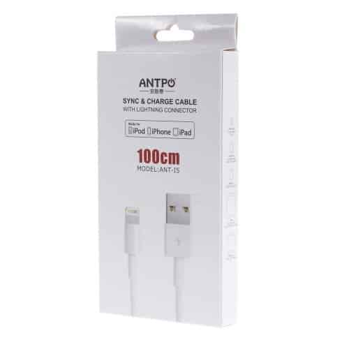 Antpo Mfi Certified Lightning 8pin Sync Charge Cable