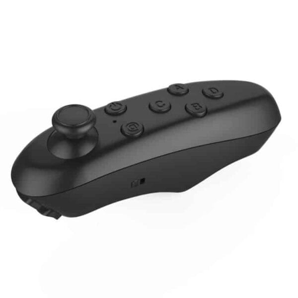 bluetooth remote controller mini wireless gamepad mouse for ios & android vr box - black