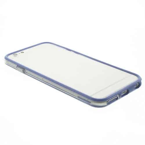 Iphone 6/6s - Pc Og Tpu Hybrid Bumper Etui - Mørkeblå