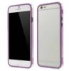 Iphone 6/6s - Pc Og Tpu Hybrid Bumper Etui - Lilla