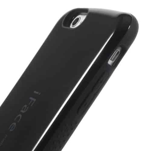 Iphone 6/6s - Superb Iface Blankt Pc Og Tpu Hybrid Cover - Sort