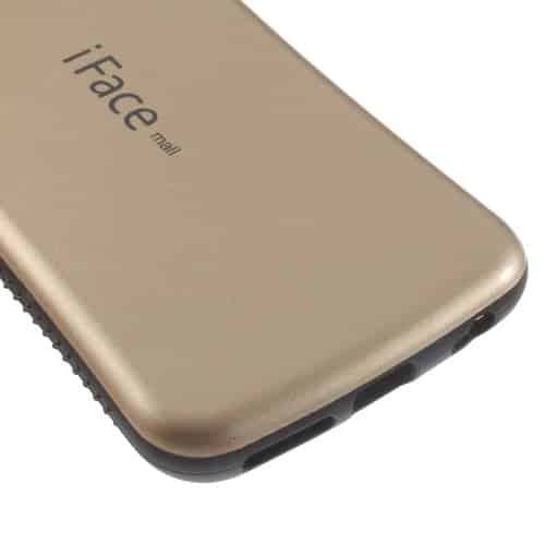 Iphone 6/6s - Superb Iface Blankt Pc Og Tpu Hybrid Cover - Champagnefarve