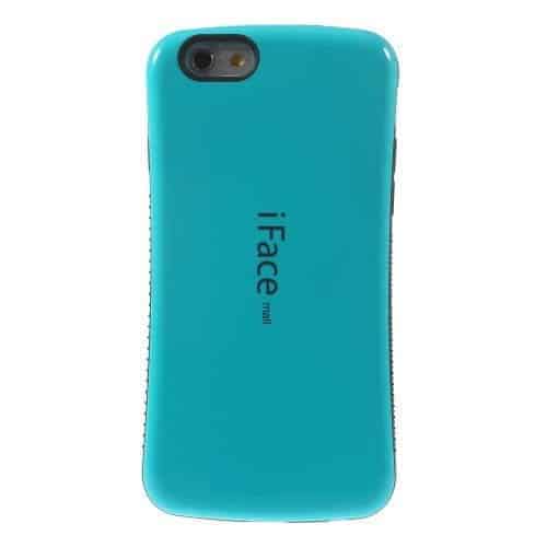 Iphone 6/6s - Superb Iface Blankt Pc Og Tpu Hybrid Cover - Lyseblå