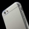 Iphone 6/6s - Blankt Holdbart Blødt Tpu Gummi Etui - Transparent