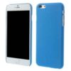 Iphone 6s Plus/6 Plus - Gummibelagt Hard Plastik Etui - Mørkeblå