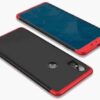 Xiaomi Mi Mix 2s 360 Beskyttelsescover Sort/rød