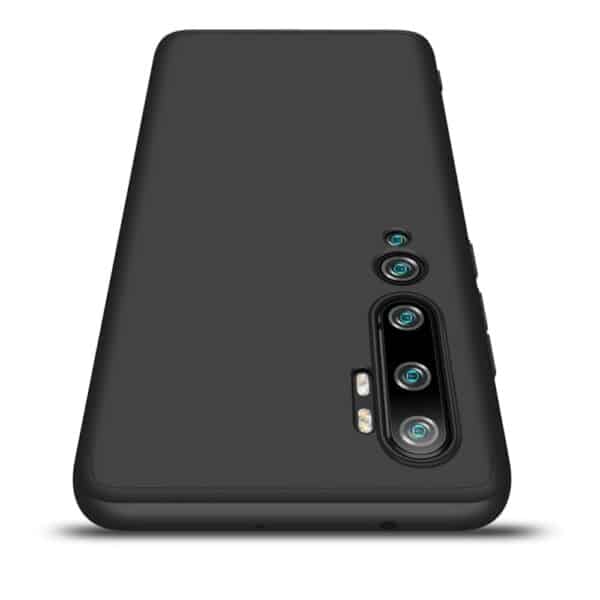 Xiaomi Mi Note 10 360 Beskyttelsescover Sort