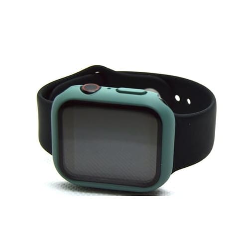 Apple Watch Skærmbeskyttelse Full Protection Armygrøn 44mm