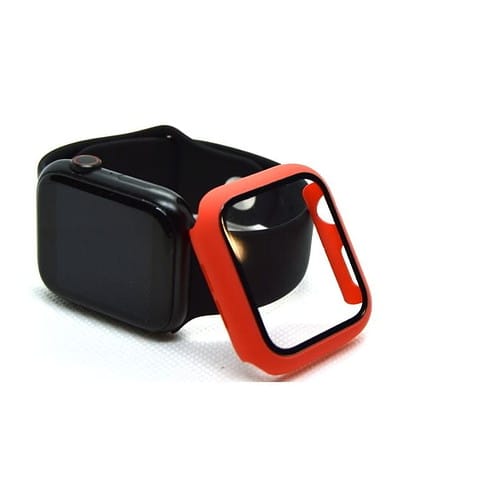 Apple Watch Skærmbeskyttelse Full Protection Rød 44mm