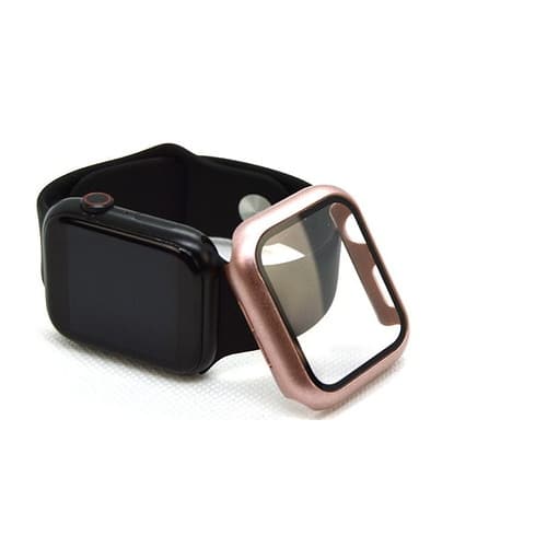 Apple Watch Skærmbeskyttelse Full Protection Rosa Guld 42mm