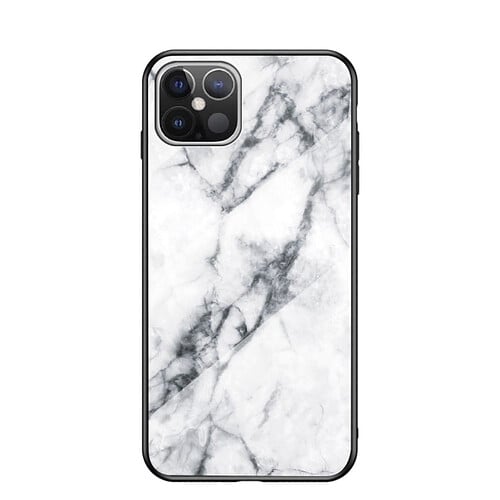 Iphone 12 Pro Max Cover White Marble