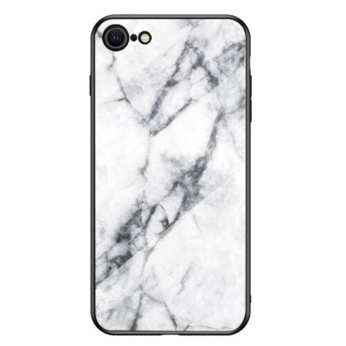 Iphone 8 Cover White Marble