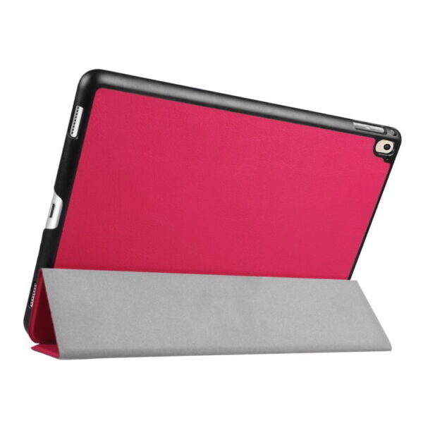 Ipad Pro 9.7 (a1673, A1674, A1675) - Tri-fold Stand Pu Læder Cover - Rosa