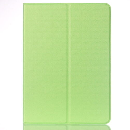 Ipad Pro 9.7 (a1673, A1674, A1675) - Sandagtig Tekstur Stand Pu Læder Smart Etui - Grøn